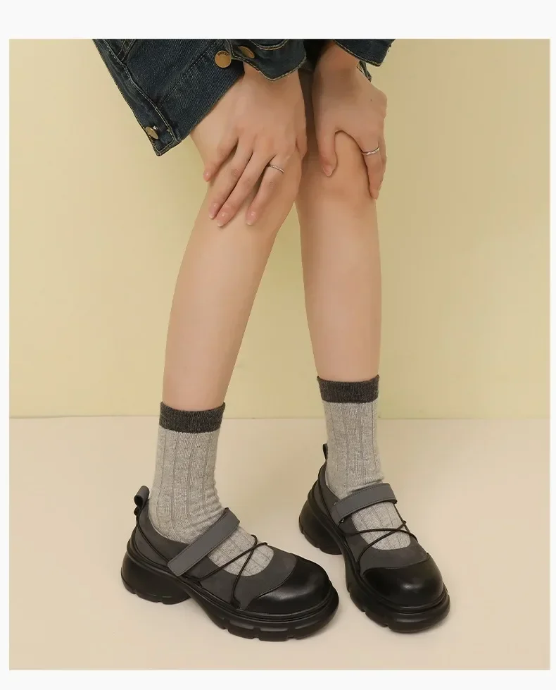Autumn Chunky Women Sports Shoes Fashion Shallow Butterfly-knot Platform Sneakers Ladies Casual Flats Outdoor 2026 Jane Shoe