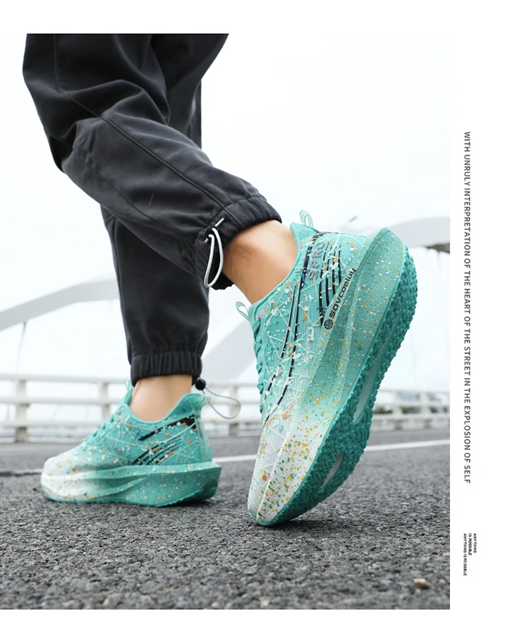 Men Running Shoes Breathable Lightweight Comfortable Casual Shoes Outdoor Wear-resistant Low-top Sports Walking Size 35-45