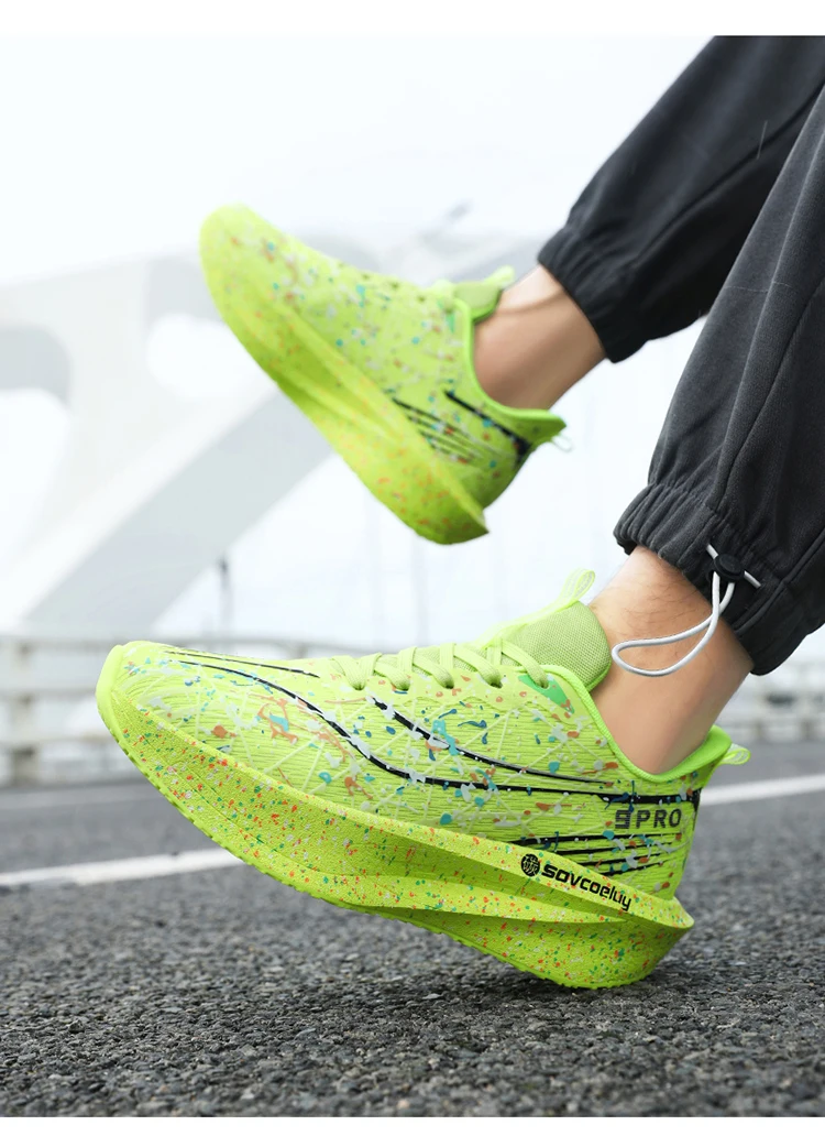 Men Running Shoes Breathable Lightweight Comfortable Casual Shoes Outdoor Wear-resistant Low-top Sports Walking Size 35-45