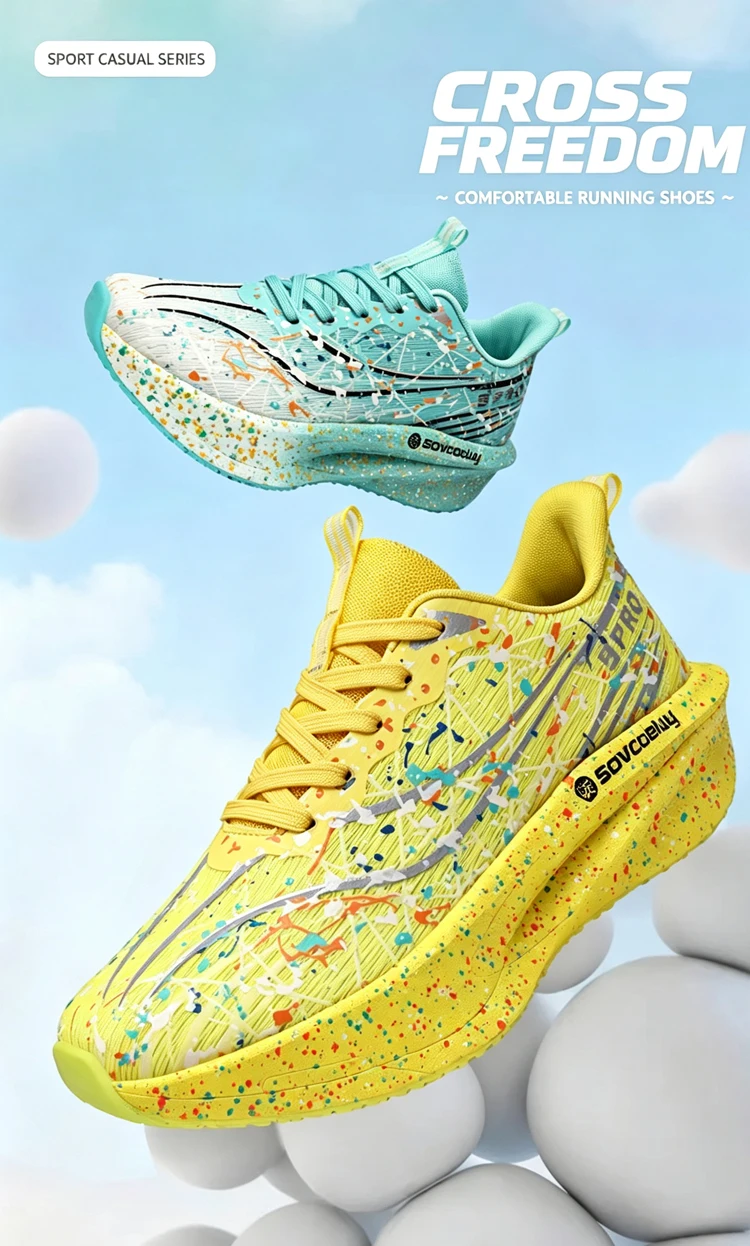 Men Running Shoes Breathable Lightweight Comfortable Casual Shoes Outdoor Wear-resistant Low-top Sports Walking Size 35-45