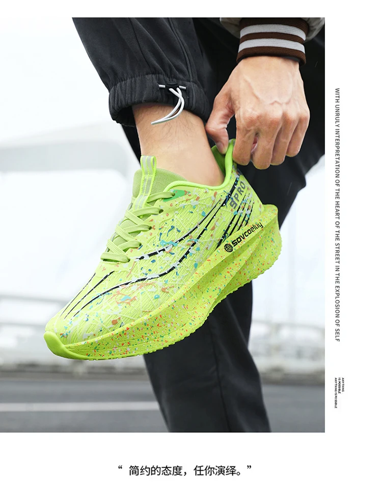 Men Running Shoes Breathable Lightweight Comfortable Casual Shoes Outdoor Wear-resistant Low-top Sports Walking Size 35-45
