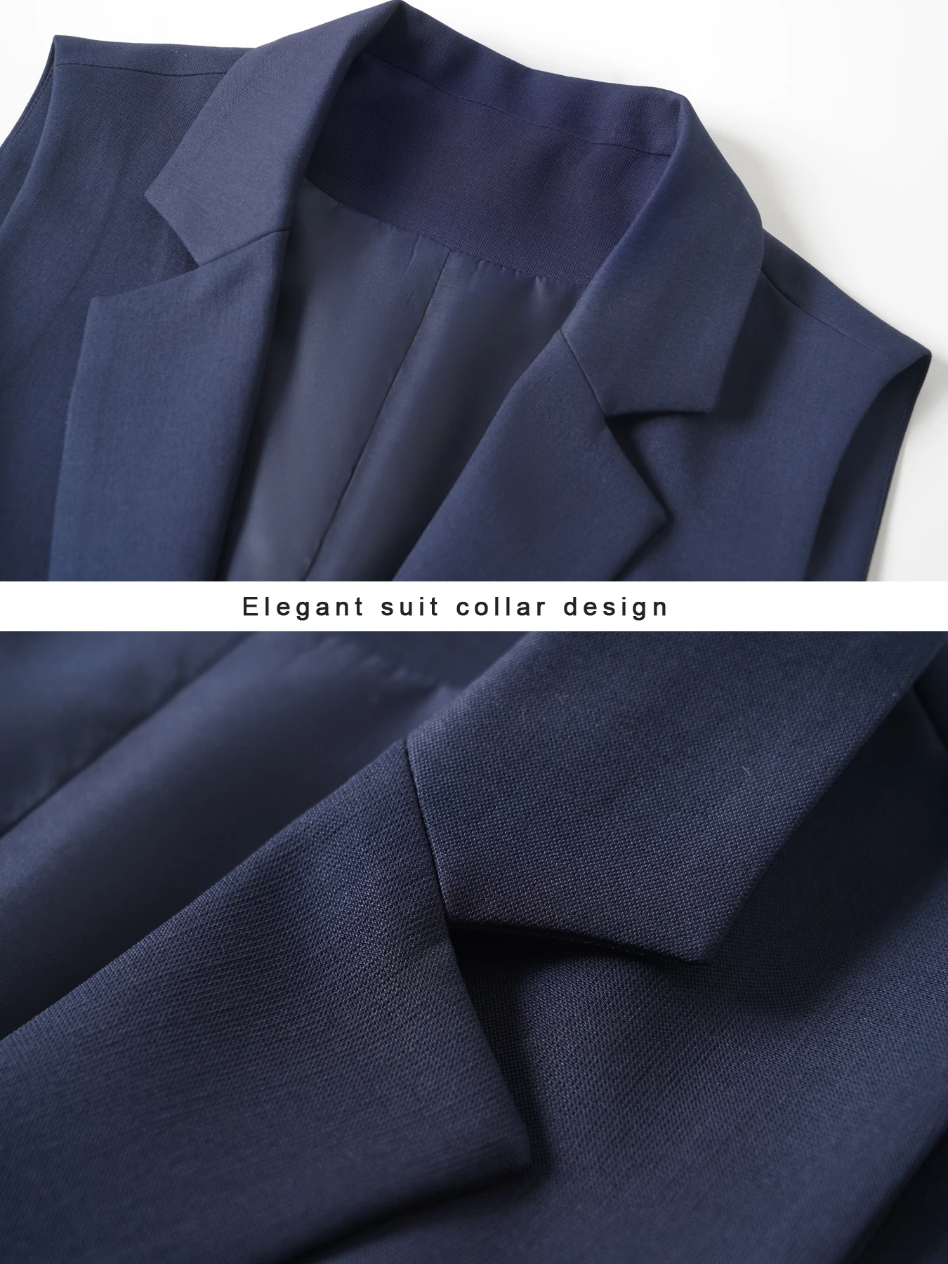 Simple and Elegant Women's Vest in a Suit Style, a One-Button Business Jacket for Spring and Autumn, Versatile and Slimming, Exuding Elegance