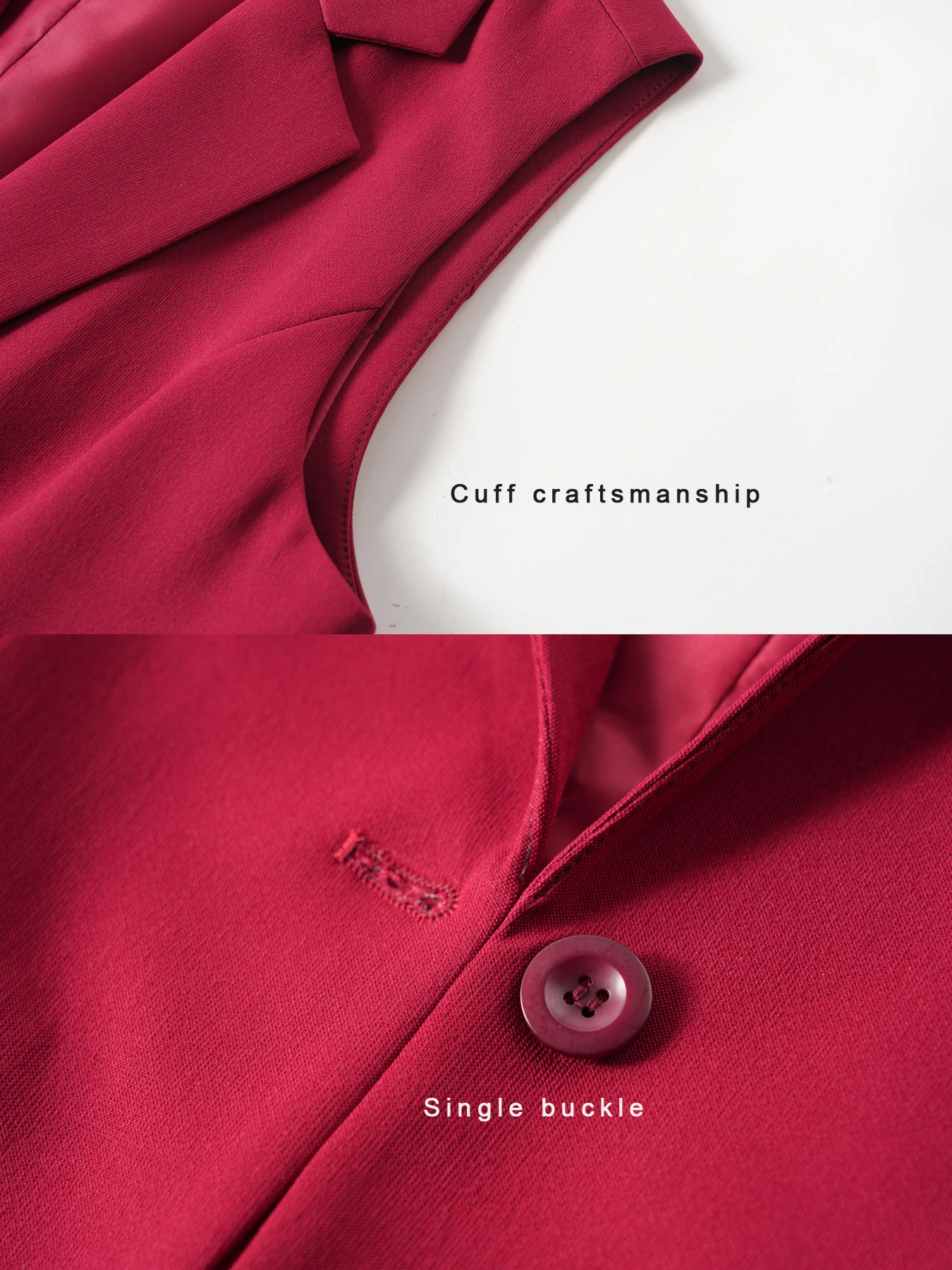 Simple and Elegant Women's Vest in a Suit Style, a One-Button Business Jacket for Spring and Autumn, Versatile and Slimming, Exuding Elegance