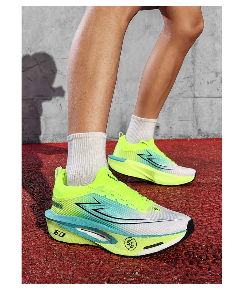 Carbon Fiber Board Men's Marathon Chunta Breathable Women's lightweight and Comfortable Sports Shoes