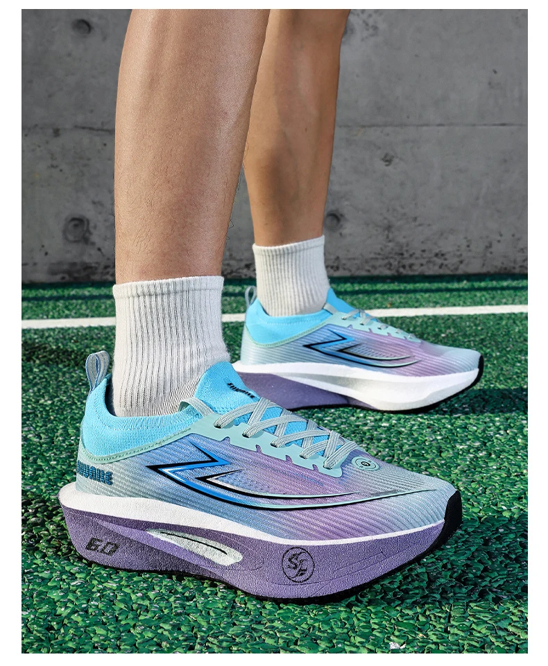 Carbon Fiber Board Men's Marathon Chunta Breathable Women's lightweight and Comfortable Sports Shoes
