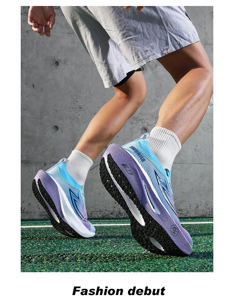 Carbon Fiber Board Men's Marathon Chunta Breathable Women's lightweight and Comfortable Sports Shoes