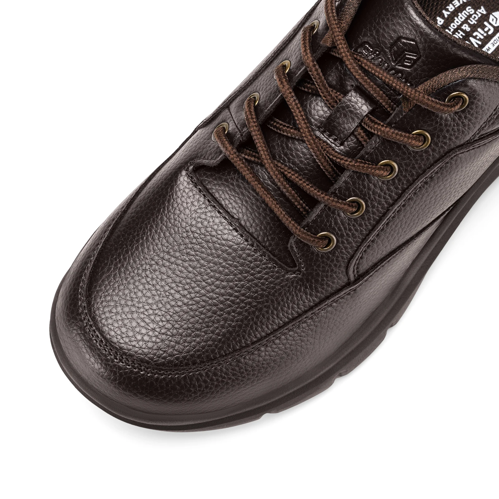 FitVille Men‘s Dress Shoes Leather Wide Formal Business Shoes for Men Breathable Casual Luxury Wedding Shoes Non-Slip Size 40-50