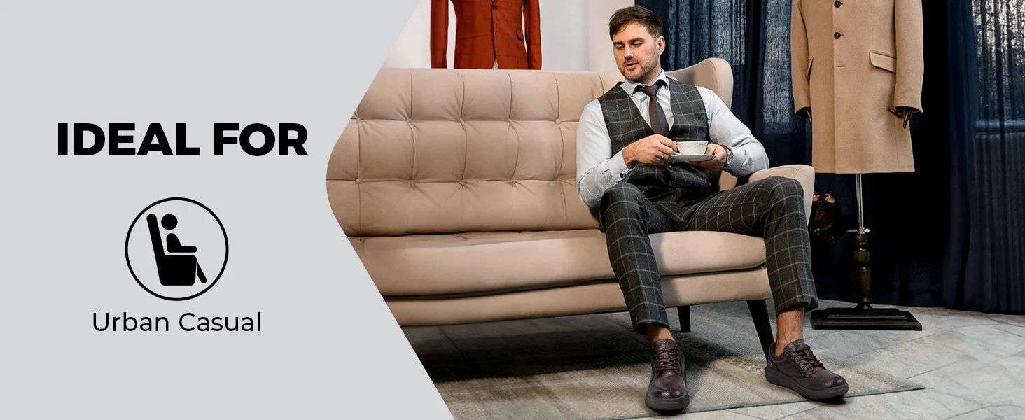FitVille Men‘s Dress Shoes Leather Wide Formal Business Shoes for Men Breathable Casual Luxury Wedding Shoes Non-Slip Size 40-50