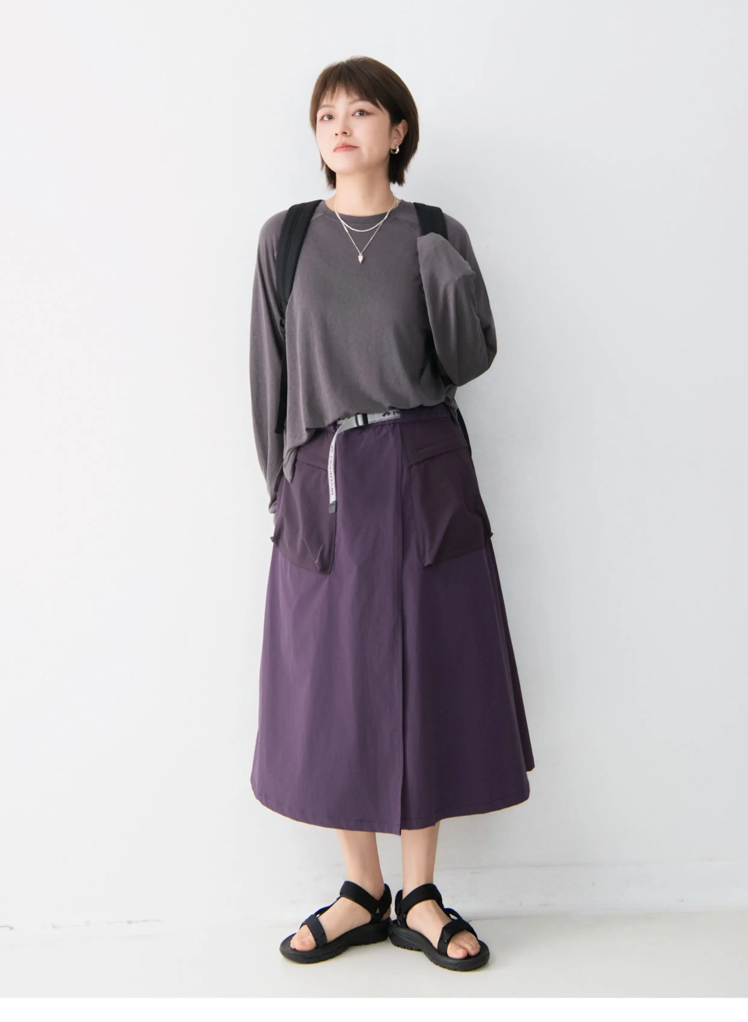 Outdoor Cargo Skirts Pants Men Fashion Quick Dry City Streetwear Loose Casual Sport Sweet Girl Y2k Track Shorts Skirt