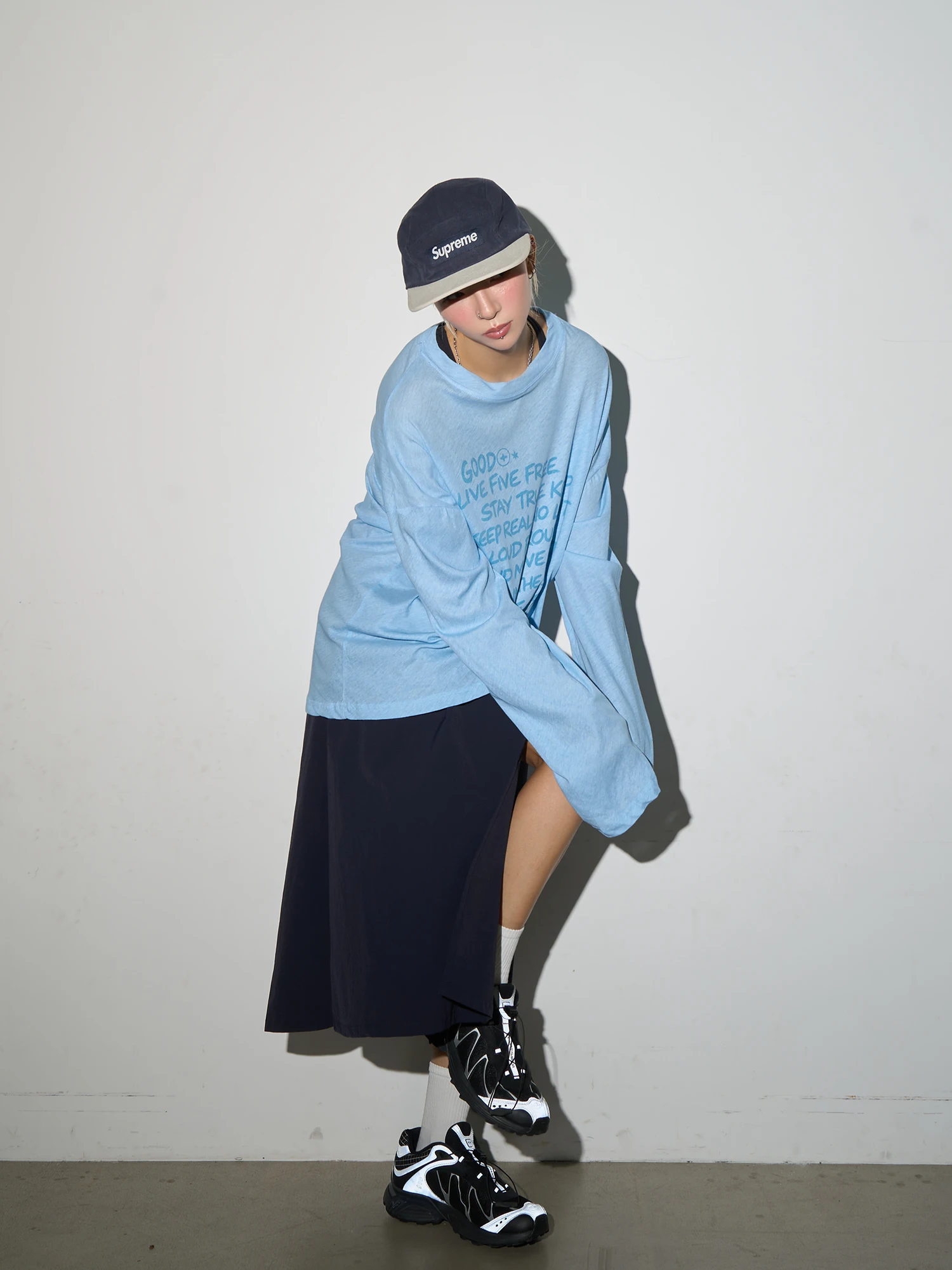 Outdoor Cargo Skirts Pants Men Fashion Quick Dry City Streetwear Loose Casual Sport Sweet Girl Y2k Track Shorts Skirt