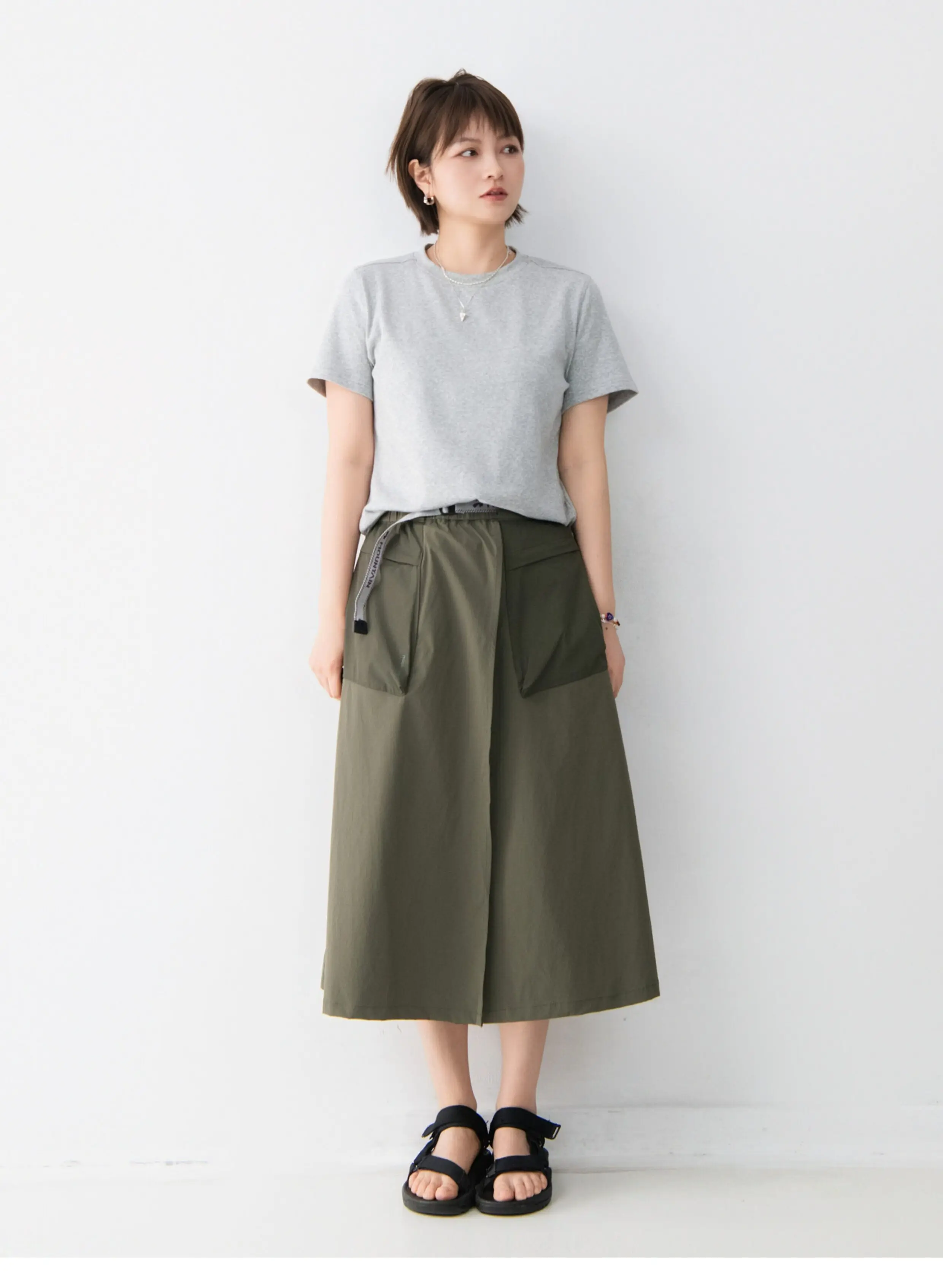 Outdoor Cargo Skirts Pants Men Fashion Quick Dry City Streetwear Loose Casual Sport Sweet Girl Y2k Track Shorts Skirt
