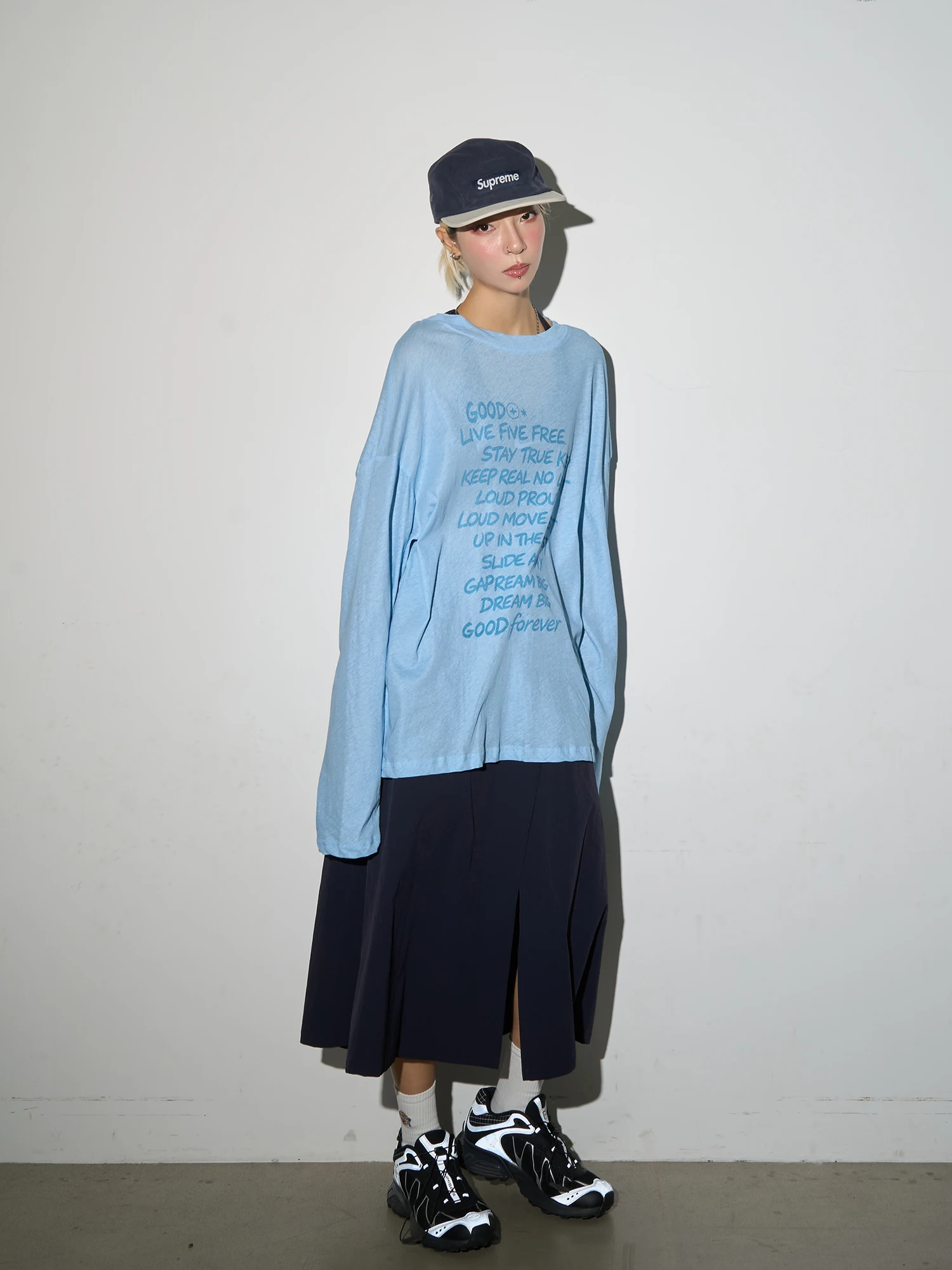 Outdoor Cargo Skirts Pants Men Fashion Quick Dry City Streetwear Loose Casual Sport Sweet Girl Y2k Track Shorts Skirt