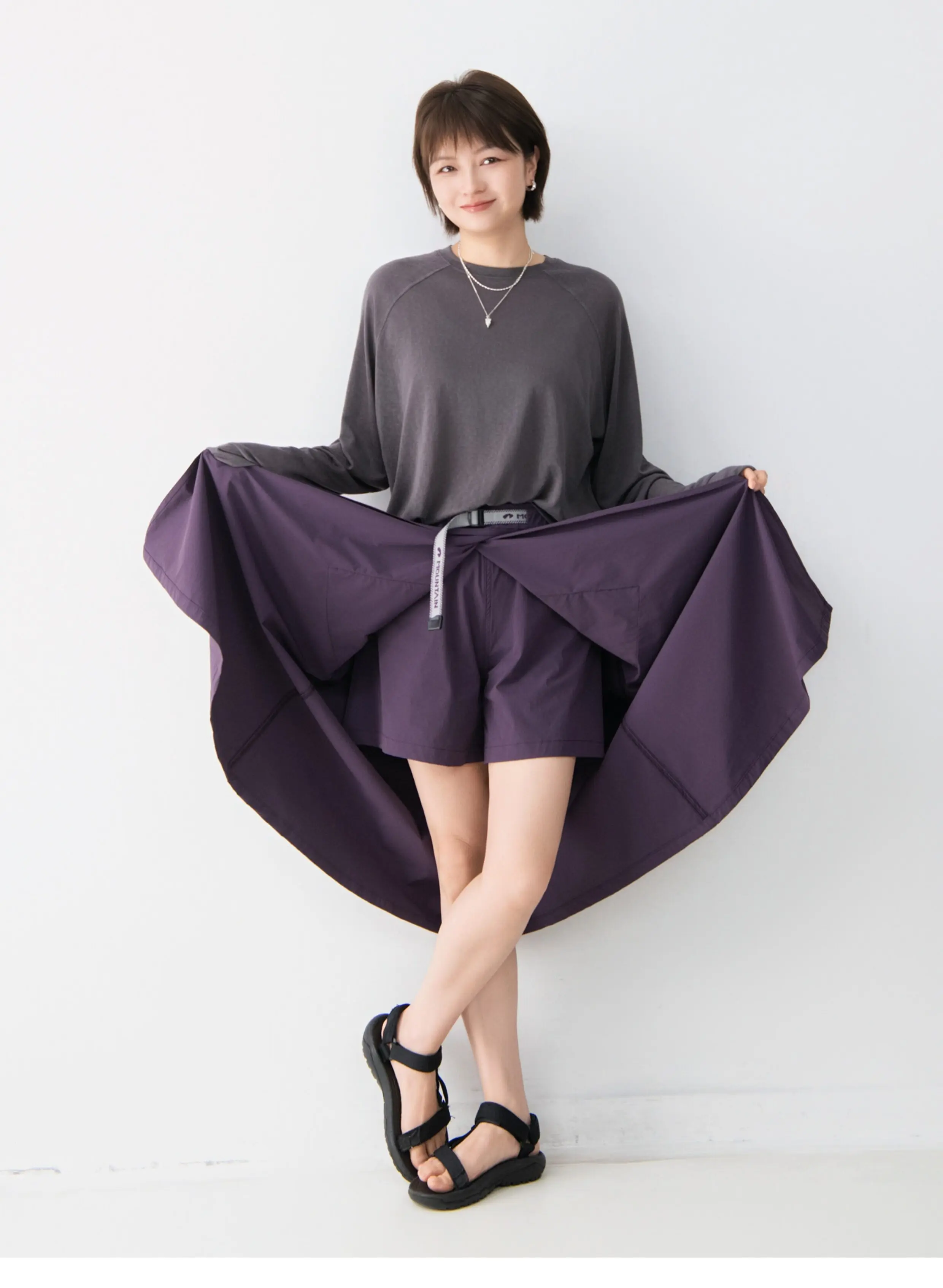Outdoor Cargo Skirts Pants Men Fashion Quick Dry City Streetwear Loose Casual Sport Sweet Girl Y2k Track Shorts Skirt
