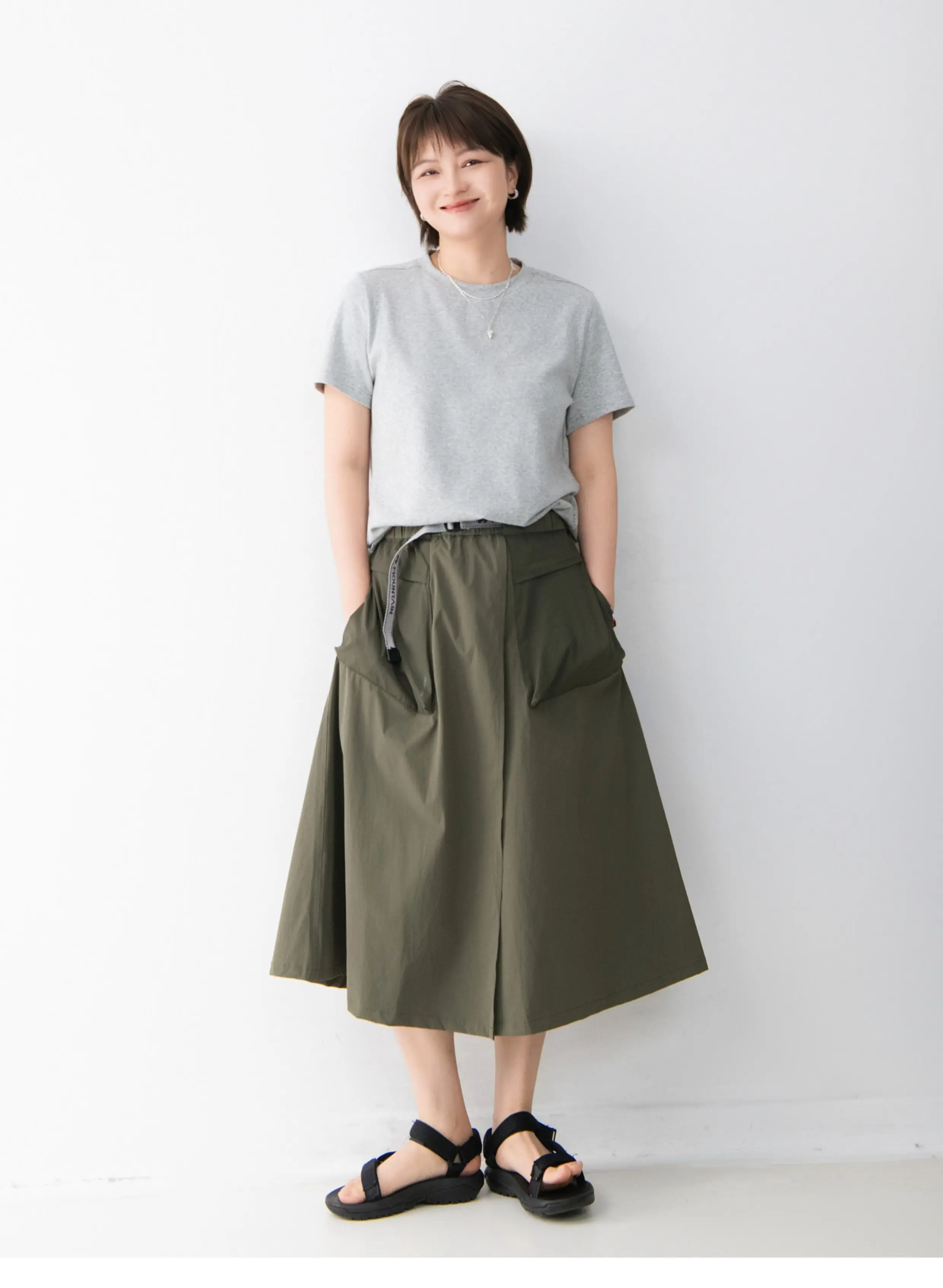 Outdoor Cargo Skirts Pants Men Fashion Quick Dry City Streetwear Loose Casual Sport Sweet Girl Y2k Track Shorts Skirt