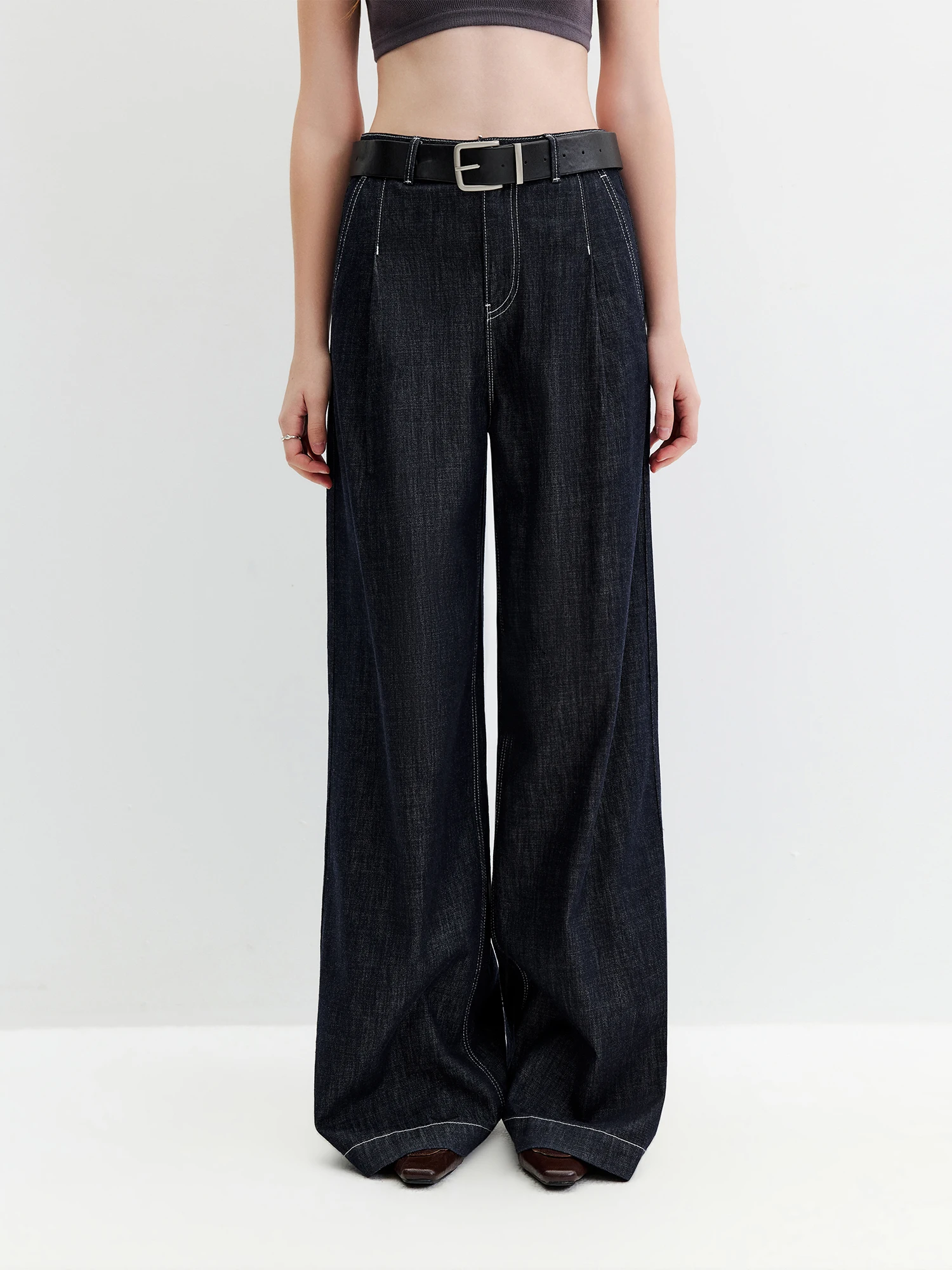 FSLE【Premium Series】Vintage Y2K Denim Jacket Jeans Set Slim Trucker Coat Straight Leg Jeans Co-ord for Retro Street Chic Style