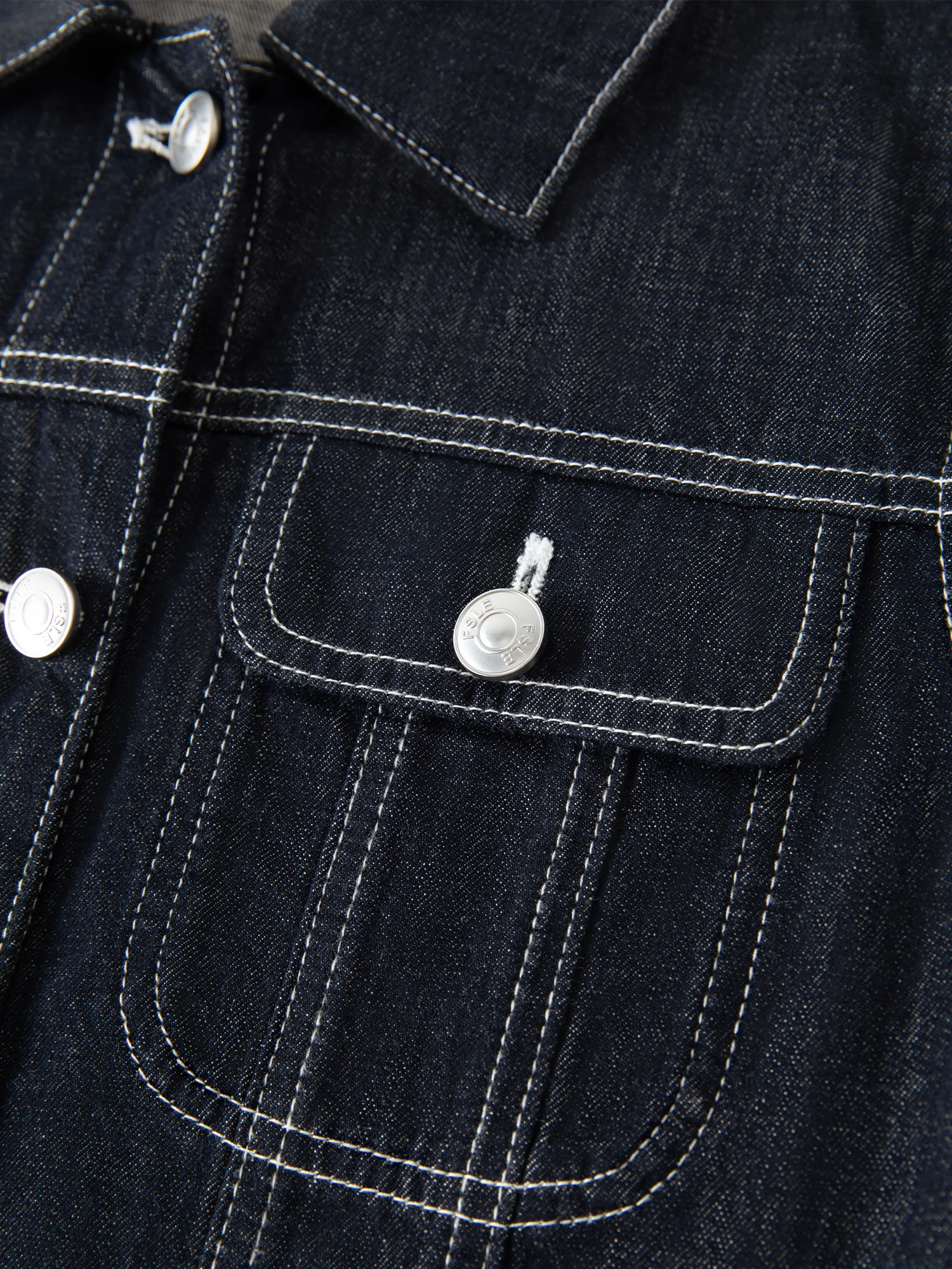 FSLE【Premium Series】Vintage Y2K Denim Jacket Jeans Set Slim Trucker Coat Straight Leg Jeans Co-ord for Retro Street Chic Style