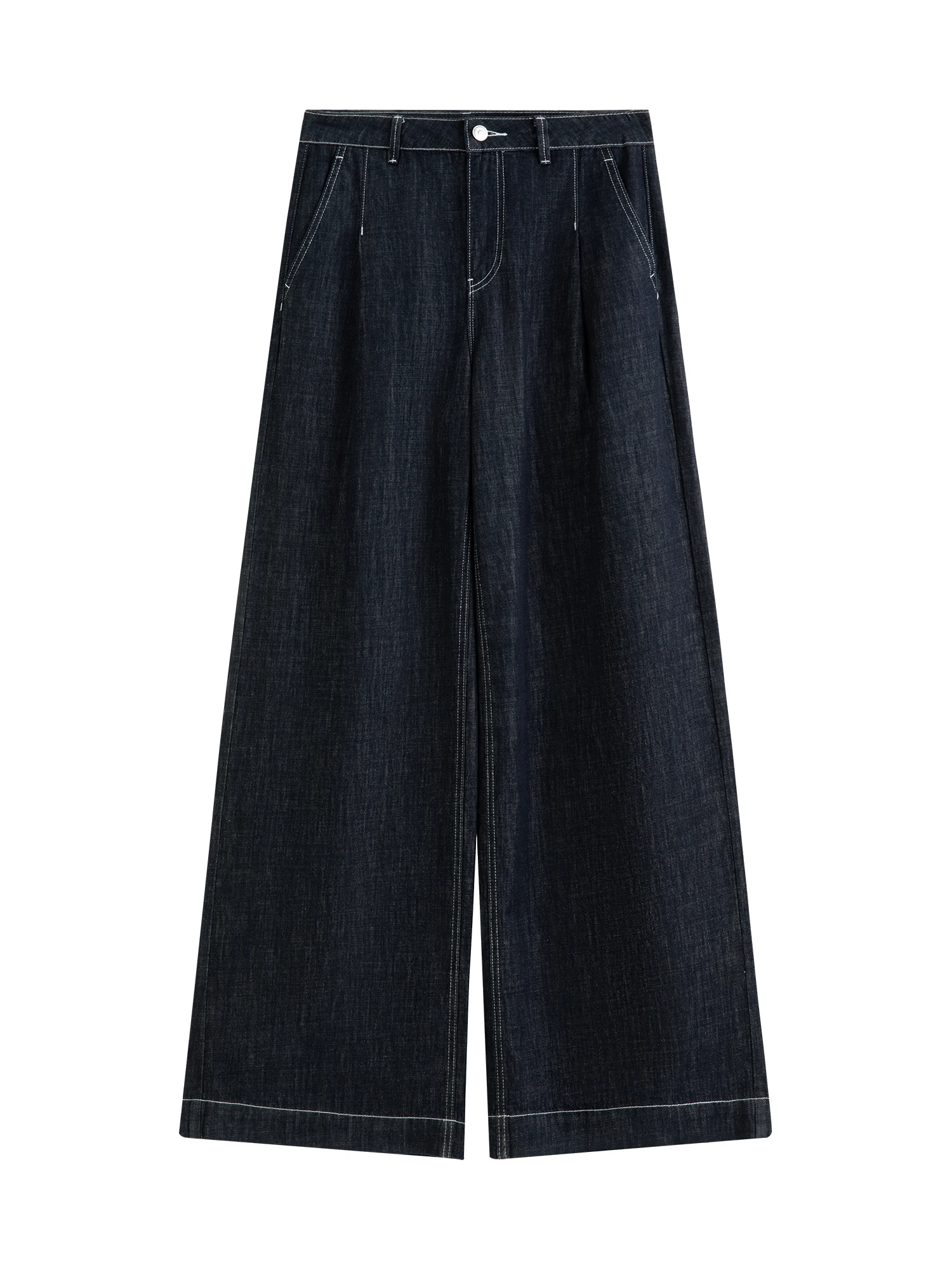 FSLE【Premium Series】Vintage Y2K Denim Jacket Jeans Set Slim Trucker Coat Straight Leg Jeans Co-ord for Retro Street Chic Style
