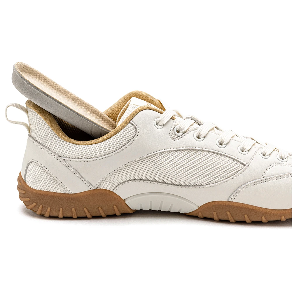 HOBIBEAR Hiking Wide Toe Shoes Unisex Outdoor Cross Training Sneakers Lace Up Barefoot Walking Shoes for Men Women
