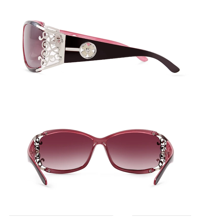 PARZIN Luxury Sunglasses Women Brand Designer Vintage Polarized Ladies Sun Glasses Hollow Lace Female Driving Goggles Shades