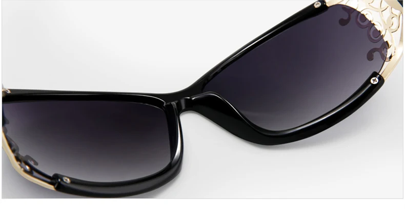 PARZIN Luxury Sunglasses Women Brand Designer Vintage Polarized Ladies Sun Glasses Hollow Lace Female Driving Goggles Shades