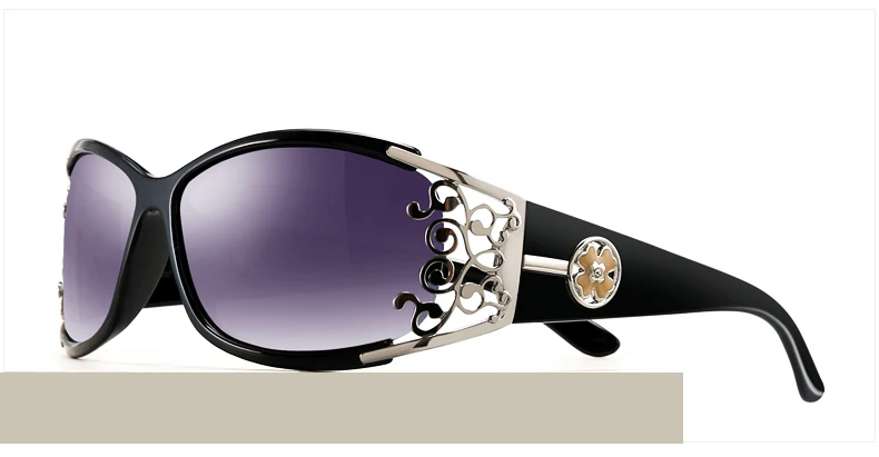PARZIN Luxury Sunglasses Women Brand Designer Vintage Polarized Ladies Sun Glasses Hollow Lace Female Driving Goggles Shades