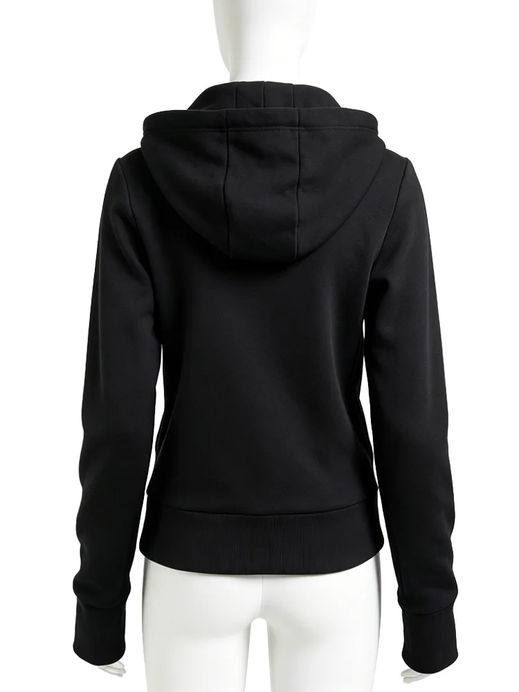 Oversized Hoodie Women Y2k European and American Retro Oversized Zipper Harajuku Street Hip-hop Casual Zipper Sweatshirt Unisex