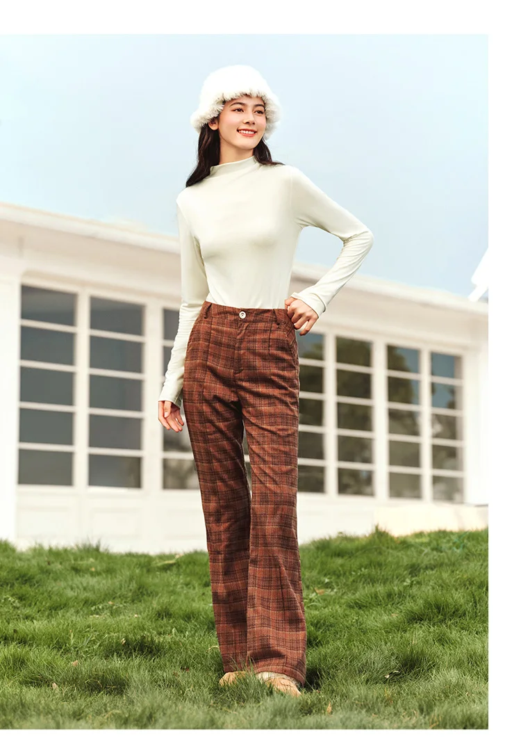 Semir Women Tshirt Thermal Antibacterial Half Turtleneck Solid Slim Fit Long Sleeve 2026 Everyday Layering Base Top