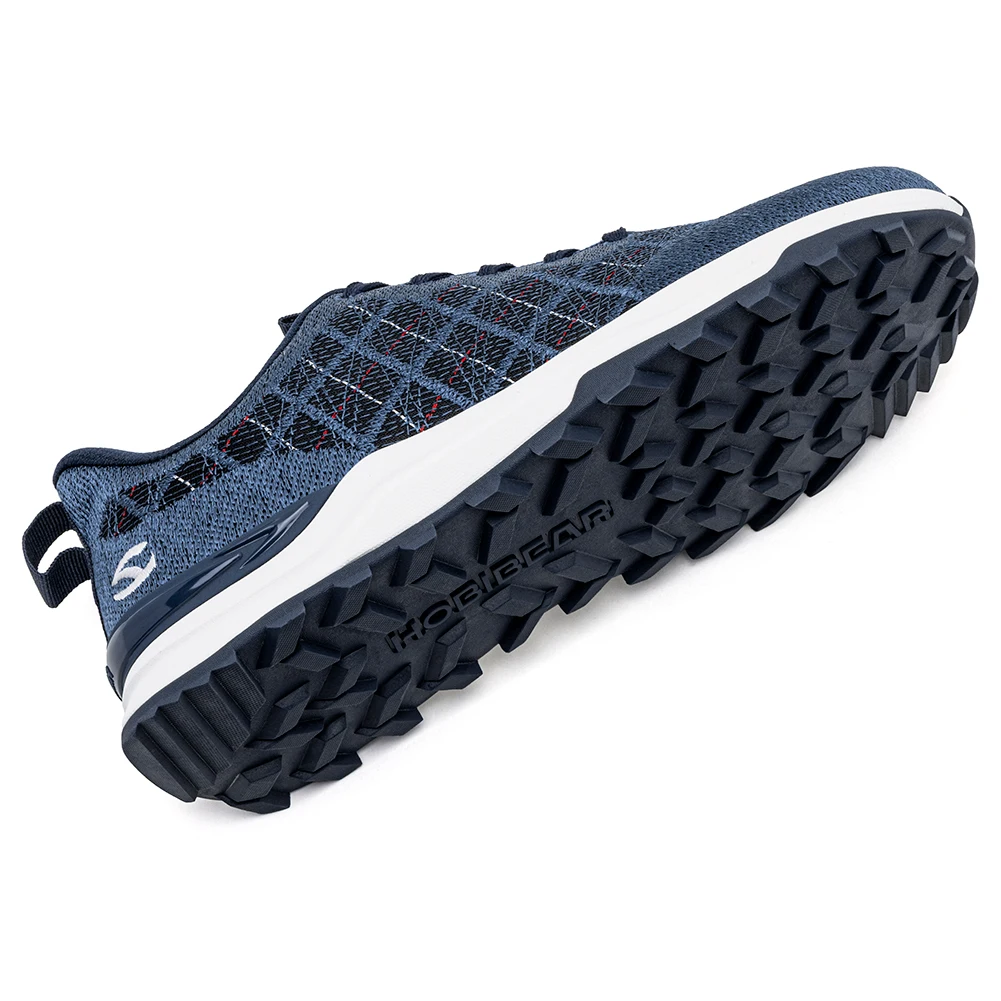 HOBIBEAR Unisex Wide Toe Box Running Shoes Mesh Knit Breathable Walking Sneakers Non-Slip Lightweight Casual Jogging Footwear