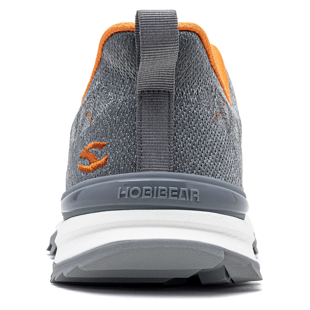 HOBIBEAR Unisex Wide Toe Box Running Shoes Mesh Knit Breathable Walking Sneakers Non-Slip Lightweight Casual Jogging Footwear