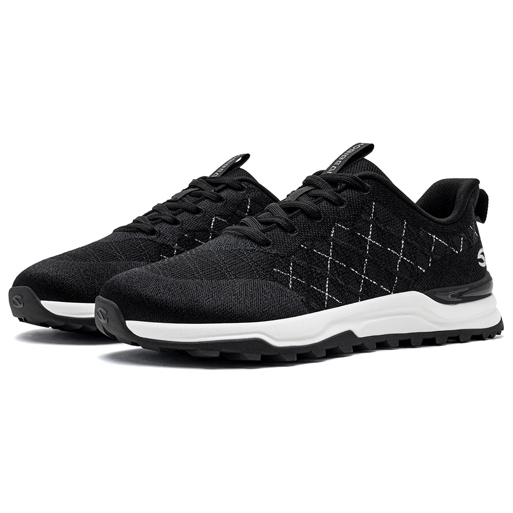 HOBIBEAR Unisex Wide Toe Box Running Shoes Mesh Knit Breathable Walking Sneakers Non-Slip Lightweight Casual Jogging Footwear