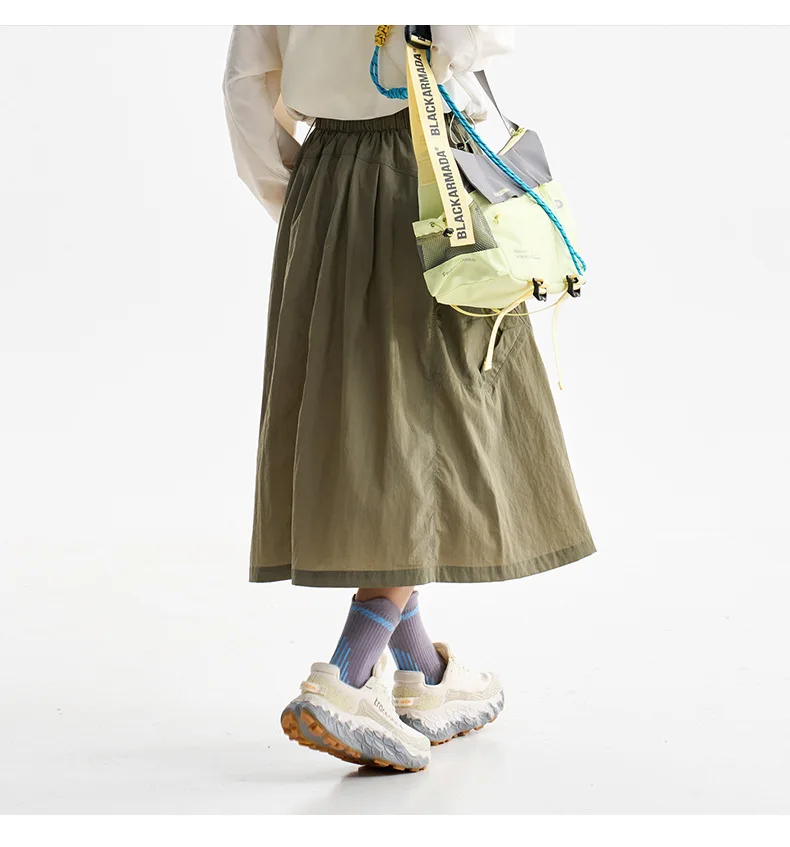 Women Outdoor Fashion Hiking Lightweight Quick Dry Sport Skirt Sweet Girl Streetwear Loose Casual Y2k Cargo Skirts Pants