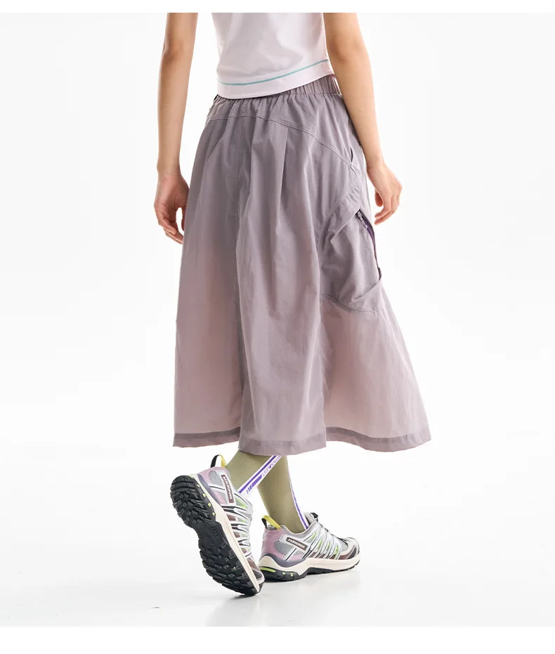Women Outdoor Fashion Hiking Lightweight Quick Dry Sport Skirt Sweet Girl Streetwear Loose Casual Y2k Cargo Skirts Pants