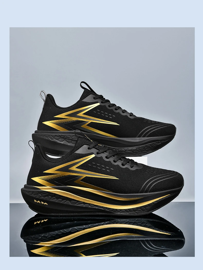 Men Running Shoes Carbon Board Marathon Speciality Walking Sneakers For Men Sports Casual Lightweight Women's Athletic Sneakers