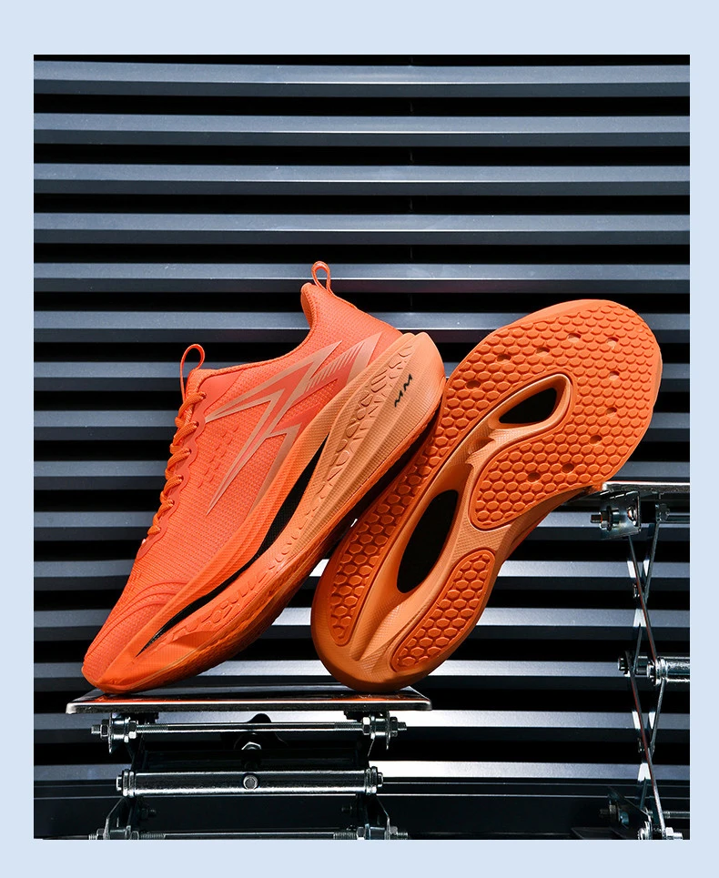 Men Running Shoes Carbon Board Marathon Speciality Walking Sneakers For Men Sports Casual Lightweight Women's Athletic Sneakers