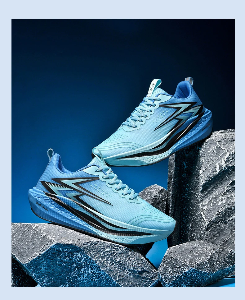 Men Running Shoes Carbon Board Marathon Speciality Walking Sneakers For Men Sports Casual Lightweight Women's Athletic Sneakers