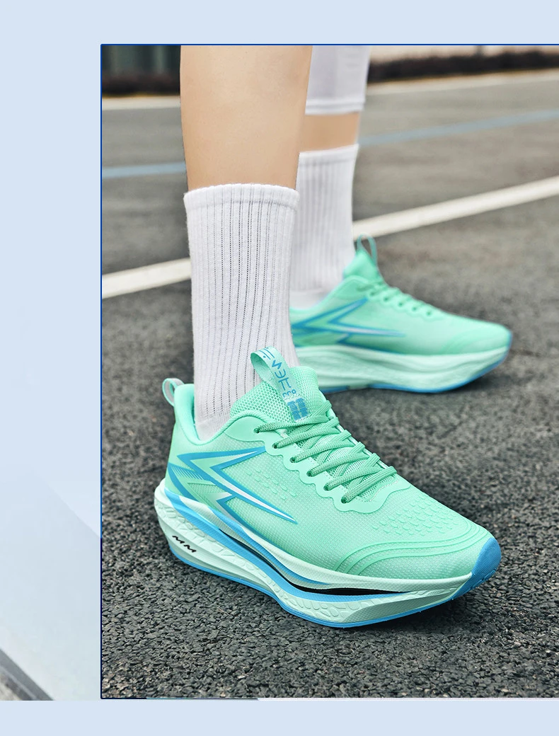 Men Running Shoes Carbon Board Marathon Speciality Walking Sneakers For Men Sports Casual Lightweight Women's Athletic Sneakers