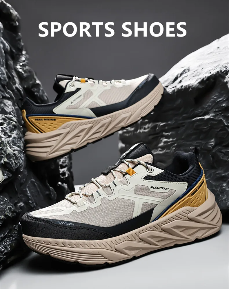 Men's Running Shoes Jogging Breathable Sneakers Outdoor Luxury Men's Shoes Couple Trainer Race Tennis Shoes Off-road Shoes