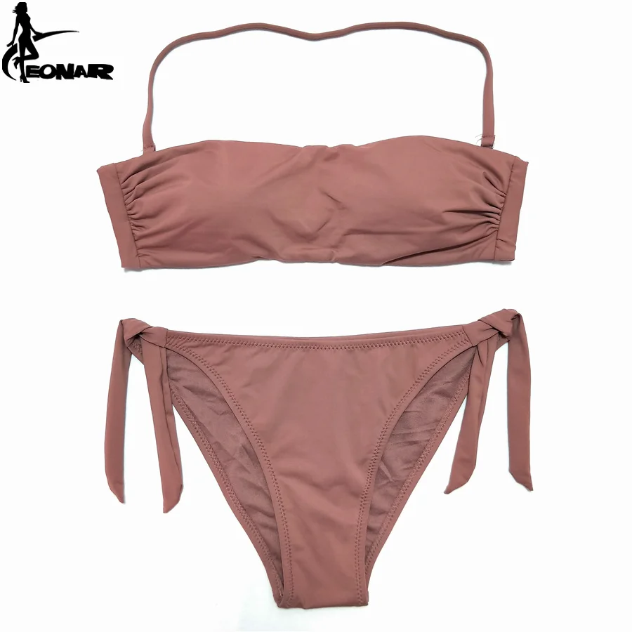 EONAR Bandeau Bikinis Women Swimsuit Push Up Brazilian Bikini Set Swimwear Female Bathing Suits Maillot De Bain Swimming