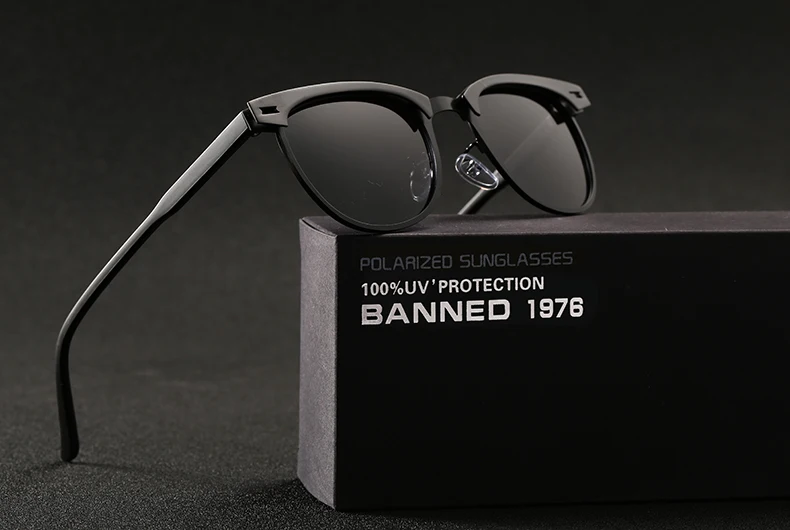 2020 Brand Aluminum Men's Sunglasses Driving Goggles HD Polarized Oculos Masculino Male Eyewear Accessories Sunglasses For Men