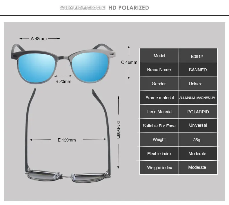 2020 Brand Aluminum Men's Sunglasses Driving Goggles HD Polarized Oculos Masculino Male Eyewear Accessories Sunglasses For Men