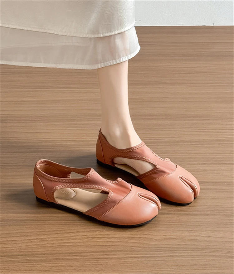 Tabi Ballet Flat Women Sandals Stretch Fabric Casual Loafers Brand Designer Elegant Mary Jane Split Toe Sneaker Shoes балетки