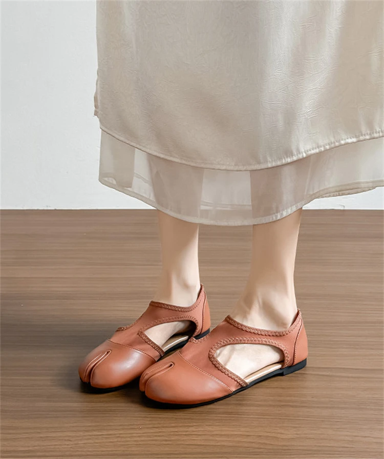 Tabi Ballet Flat Women Sandals Stretch Fabric Casual Loafers Brand Designer Elegant Mary Jane Split Toe Sneaker Shoes балетки
