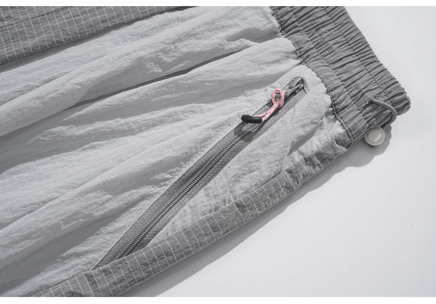 Women's Water-Repellent Summer Skirt-Pants – Mid-Waist, Asymmetrical Hem & Color-Block Design for Urban Outdoor & Casual Wear