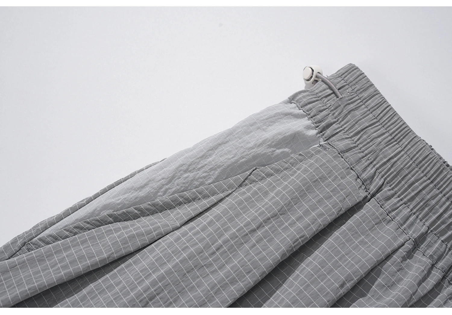 Women's Water-Repellent Summer Skirt-Pants – Mid-Waist, Asymmetrical Hem & Color-Block Design for Urban Outdoor & Casual Wear