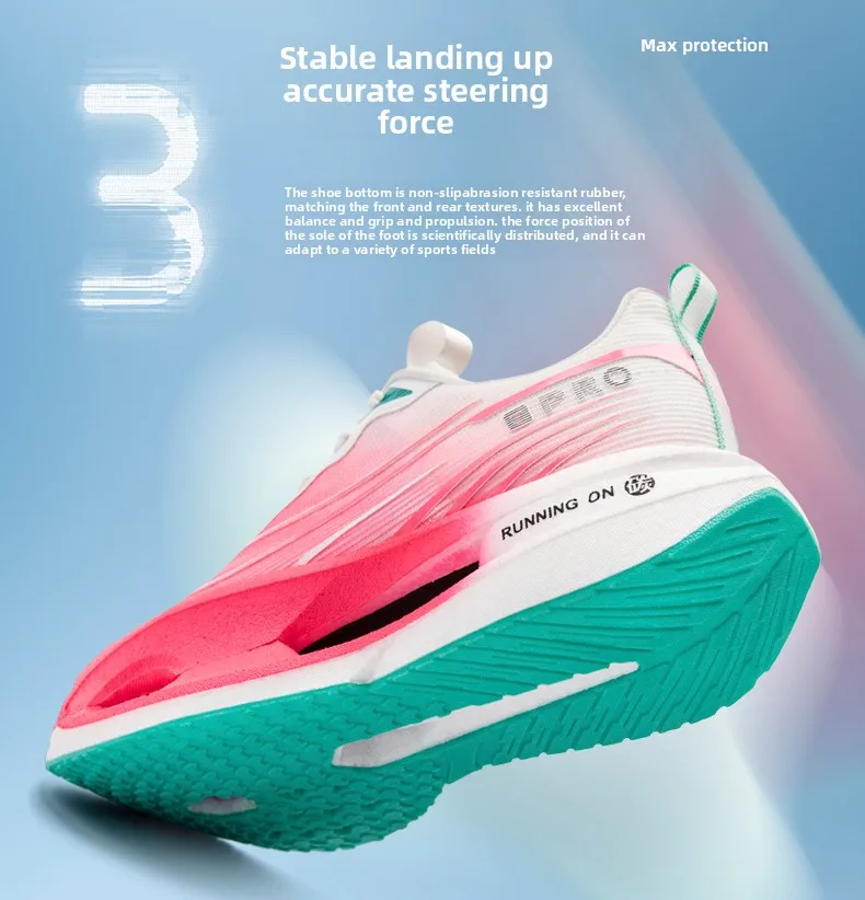  Marathon Men Running Shoes Carbon Board Casual Sneakers Breathable Tennis Sports Trainers Lightweight Women Athletic Sneakers