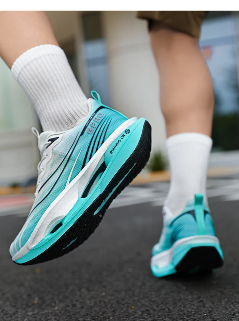  Marathon Men Running Shoes Carbon Board Casual Sneakers Breathable Tennis Sports Trainers Lightweight Women Athletic Sneakers