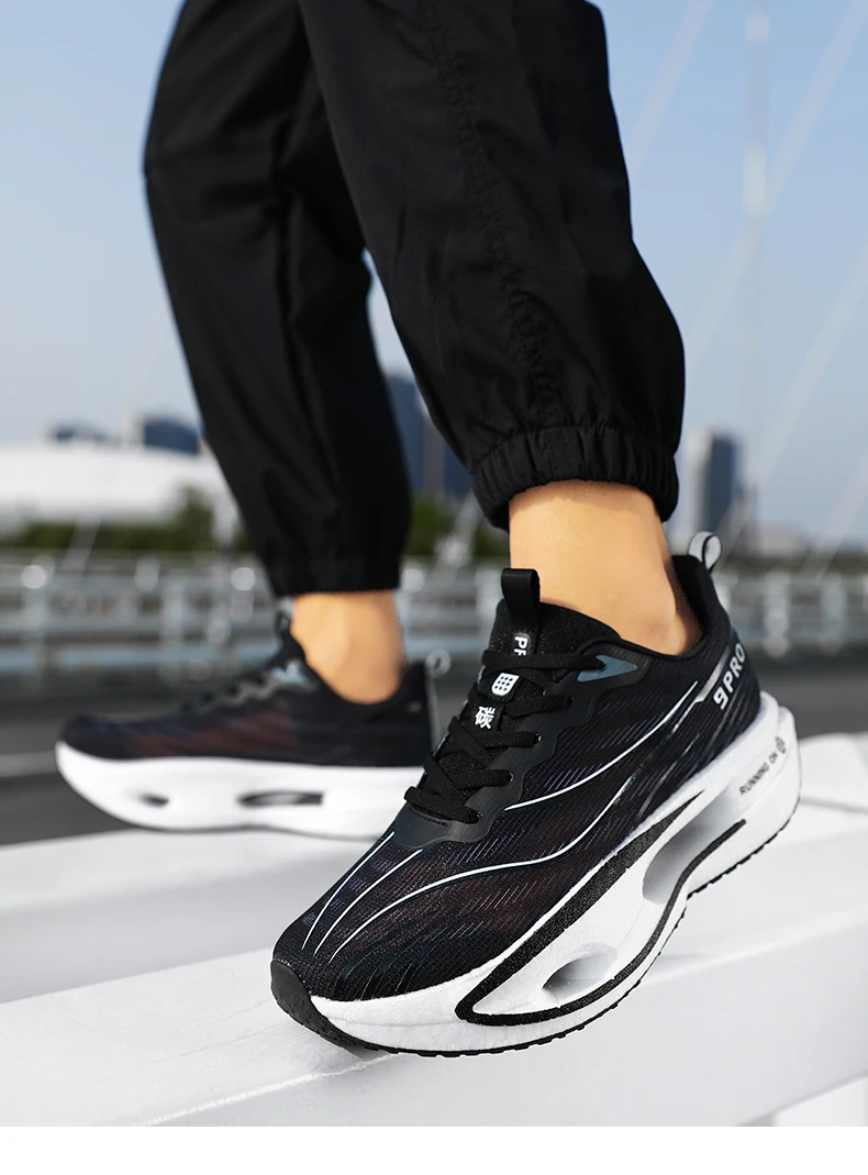  Marathon Men Running Shoes Carbon Board Casual Sneakers Breathable Tennis Sports Trainers Lightweight Women Athletic Sneakers