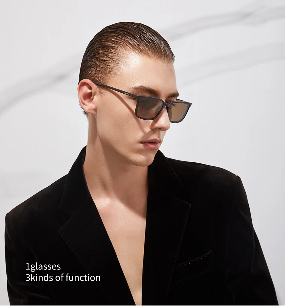 2+1 Lenes Magnet Sunglasses Clip Mirrored Clip On Sunglasses Clip On Glasses Men Polarized Custom Prescription Myopia X3179