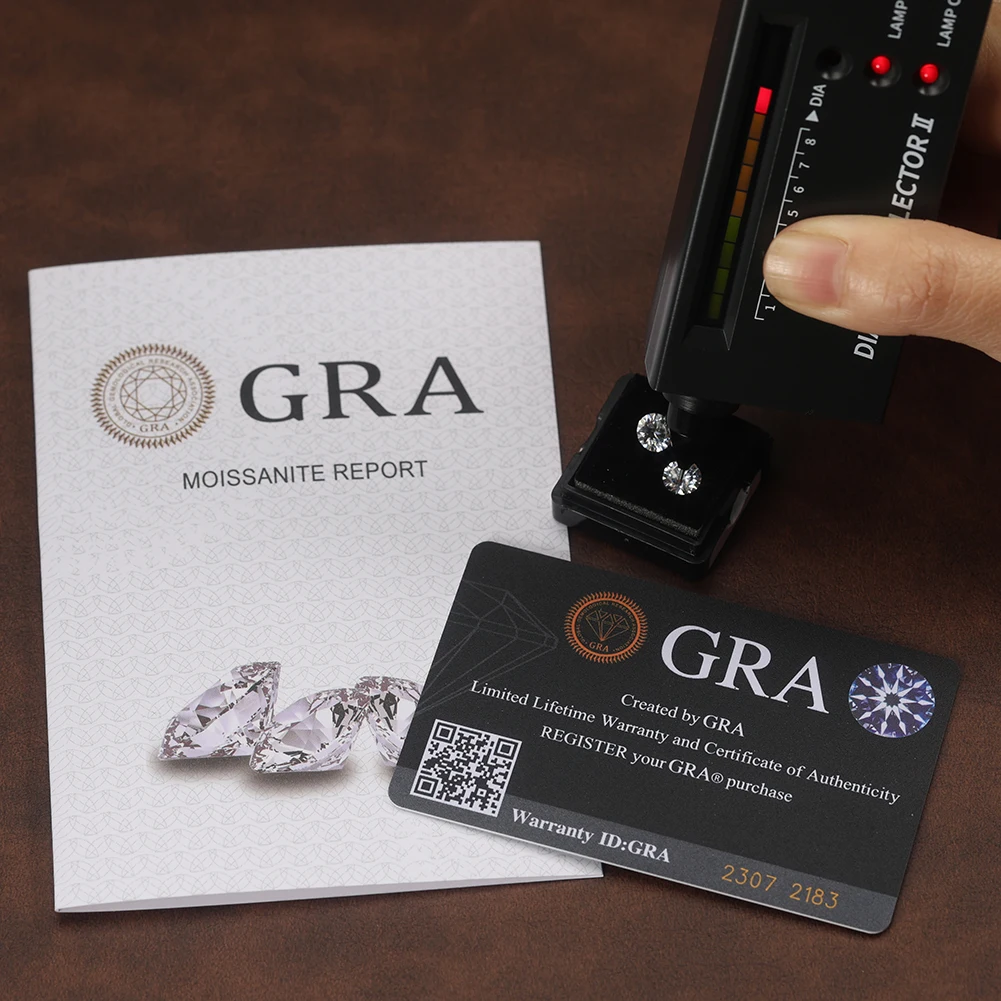 ORSA JEWELS Moissanite Huggie Hoop Earring Lab Created Diamond 925 Sterling Silver Dainty Hoop Dangle Earring Fine Jewelry MOE13
