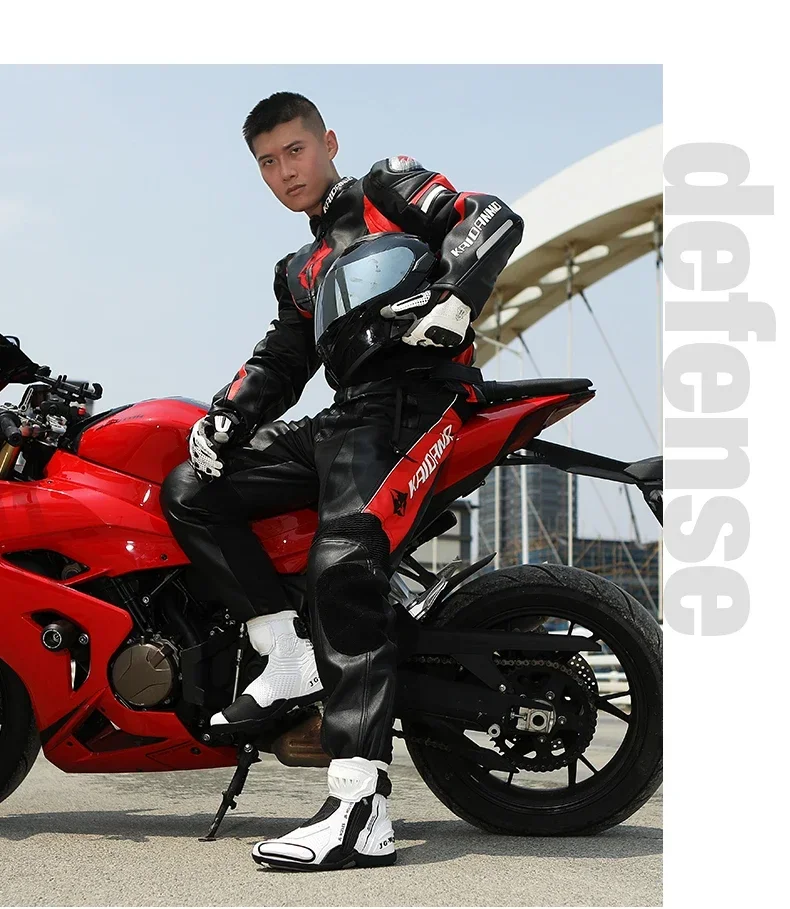 High Top Motorbike Boots Racing Riding Shoes Breathable Anti Slip TPU Protective Side Zipper Rubber Sole Motorcycle Boots Men
